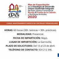 Imagen: La Diputación de Badajoz va a comenzar un curso de "Mantenimiento básico en centrales termosolare...