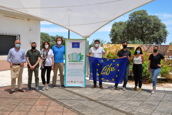 Imagen: La Diputación de Badajoz ha acogido la tercera reunión de control del proyecto LIFE – My Building...