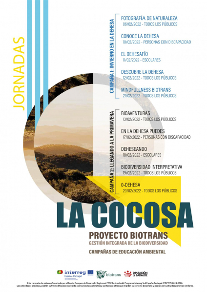La Diputación de Badajoz pone en marcha dos campañas de educación ambiental en la finca La Cocosa