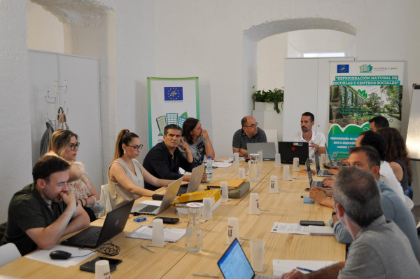 La Diputación de Badajoz ha acogido la cuarta reunión de control del proyecto LIFE – My Building is Green