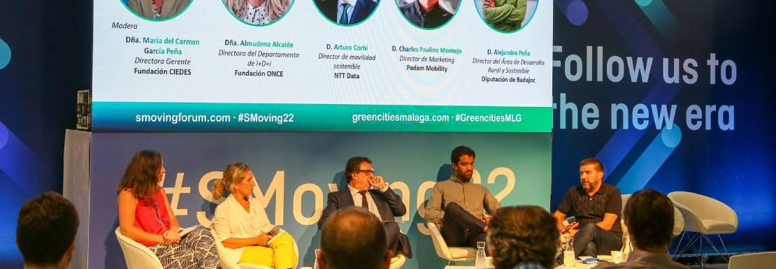 La Diputación de Badajoz presenta sus proyectos de movilidad sostenible en el Foro Greencities 2022 de Málaga