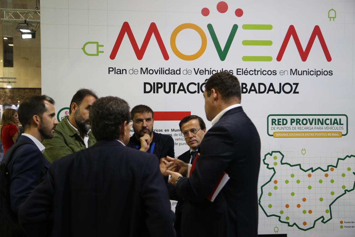 La Diputación de Badajoz presenta sus proyectos de movilidad sostenible en el Foro Greencities 2022 de Málaga