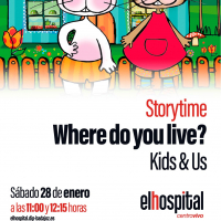 Cuentacuentos en Inglés - Where do you live? - Kids&amp;US
