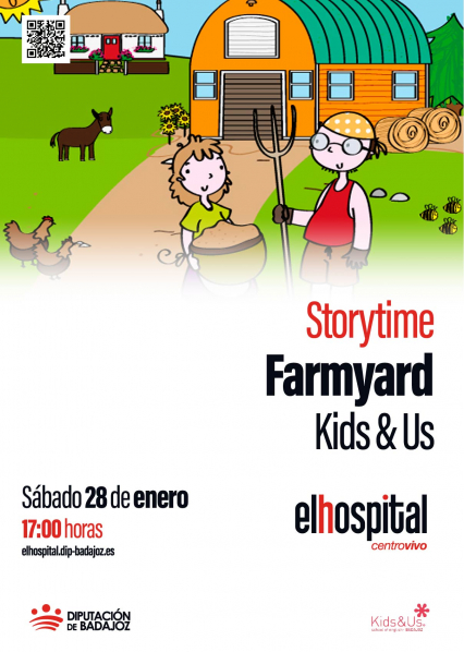 Cuentacuentos en Inglés - Farmyard - Kids&amp;amp;US