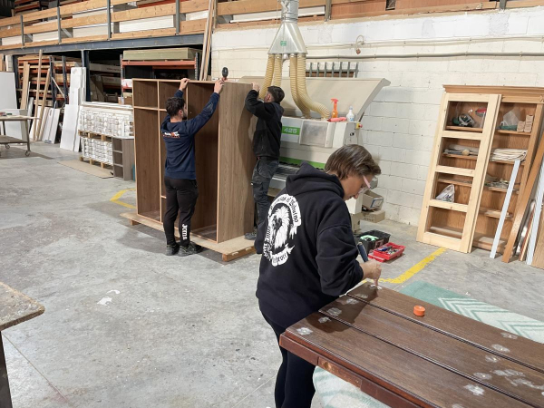 Imagen: Continúa en Zafra la acción formativa ‘‘Trabajos de Carpintería y muebles” 